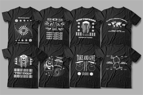 Urban Streetwear T Shirt Designs Vector Bundle Cool T Shirt Design T