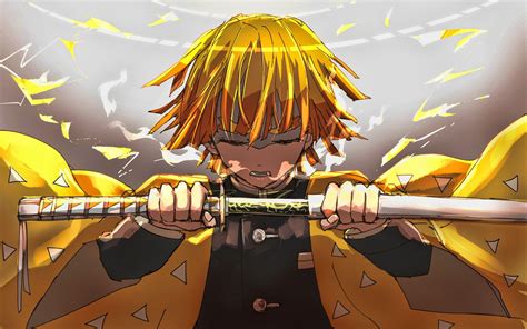 Demon Slayer Zenitsu 4k Wallpapers Top Free Demon Slayer Zenitsu 4k