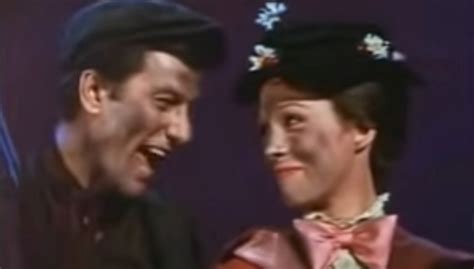 Dick Van Dyke And Julie Andrews Trade Lip Synched Vocals In Rare