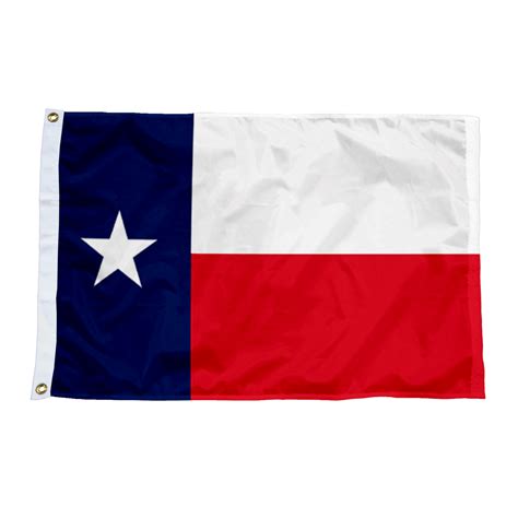 Texas Fully Sewn Nylon State Flag Made In Usa Grand New Flag