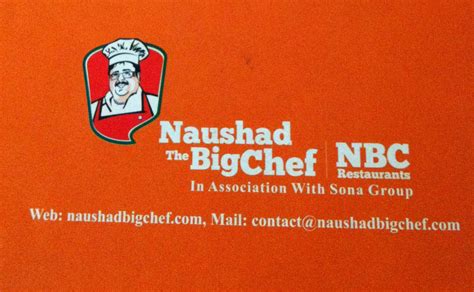 View the profiles of people named naushad chef. NBC - Naushad the Big Chef