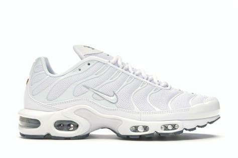 Nike Air Max Plus White Mens Low Top Shoes Running All Sizes 75 13