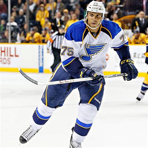 Nhl The St Louis Blues Ryan Reaves Honors Fallen Friends With