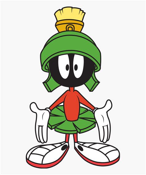Transparent Marvin The Martian Clipart Daffy Duck Looney Tunes Hot