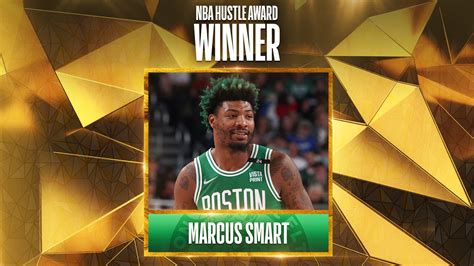 Bostons Marcus Smart Wins 2021 22 Nba Hustle Award