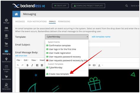 Email Templates - Backendless REST API Documentation