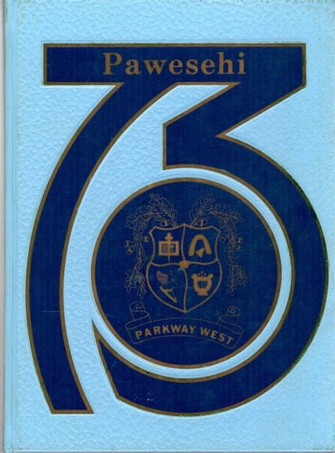 Parkway West High School Ballwin Missouri 1973 Yearbook Annual Stone