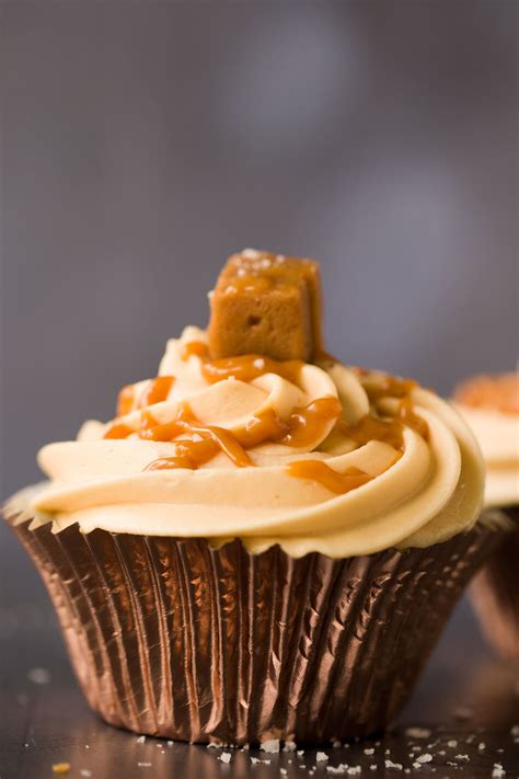 Chocolate Salted Caramel Cupcakes With A Caramel Filled Centre And