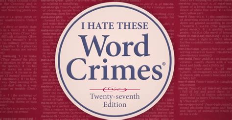 Word Crimes Por Weird Al Yankovic Y Jarrett Heather I ️ E Poetry