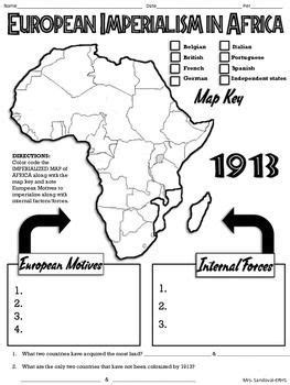 Ø the desire to spread christianity. The Scramble For Africa Worksheet Answers - worksheet