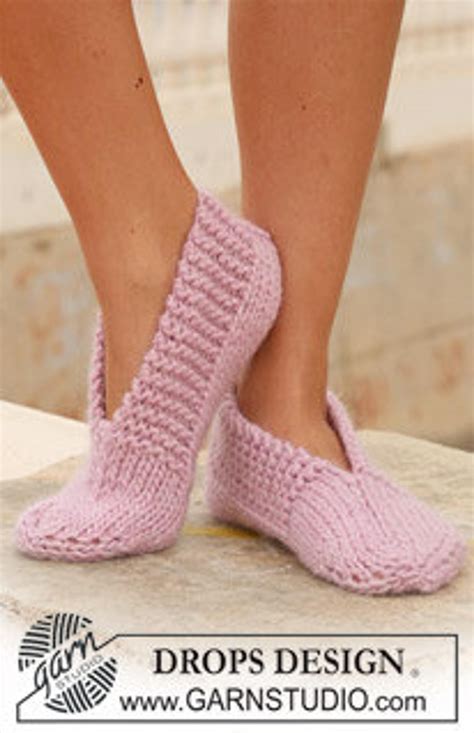 Women Slippers Hand Knitted Wool Socks Pale Pink Handmade Gift For