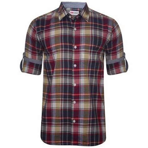 S And XL Cotton Mens Check Casual Shirt At Rs 445 In Kannur ID
