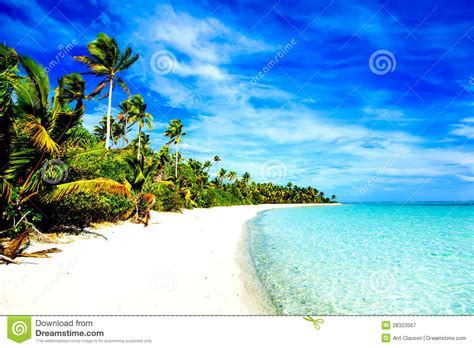 Beautiful Tropical Beach Royalty Free Stock Photography