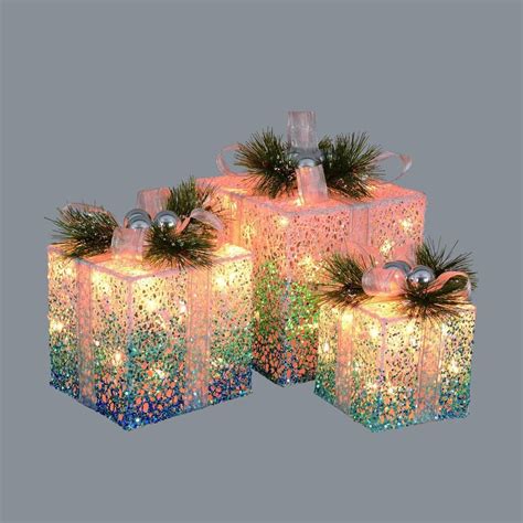 20 Christmas Present Outdoor Lights Decoomo