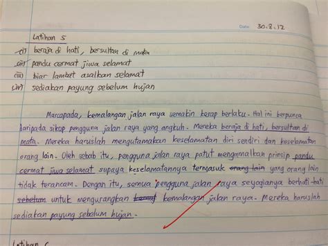Contextual translation of maksud peribahasa bersatu teguh bercerai roboh into english. LAMAN BLOG CIKGU TAN CL: FORMAT BAHARU SPM - BINA KARANGAN ...