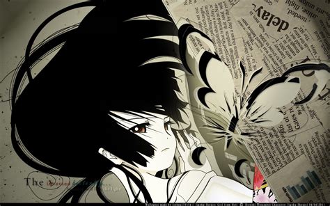 Wallpaper 1920x1200 Px Anime Girls Black Hair Butterfly Enma Ai