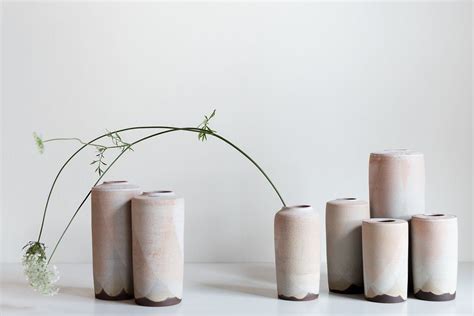 handmade pottery with a minimal modern feel beautiful and simple handthrown in portland