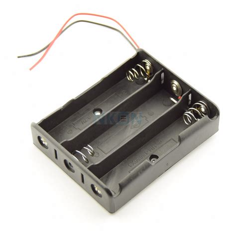 3x 18650 Battery Holder With Wires 18650 Battery Cases Battery