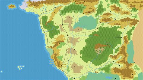 35 Sword Coast Hex Map Maps Database Source