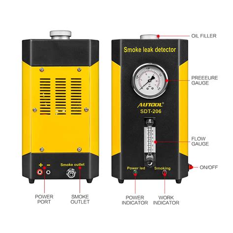 Autool Sdt 206 Evap Leak Detector 12v Automotive Pipe Fuel Leakage