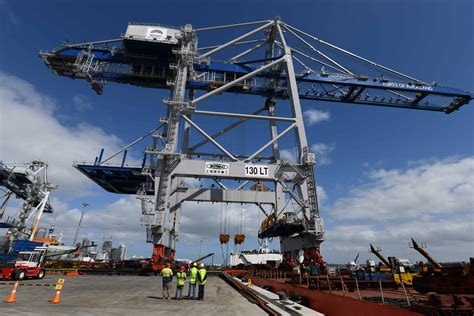 Port of Auckland's New 130T Container Cranes - Mechanical Engineering Group