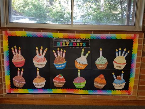 Class Birthdays Teach Starter Class Birthdays Birthday Display