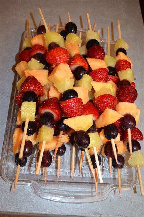 Maybe you would like to learn more about one of these? Fruit kabobs (With images) | Food, Fruit kabobs, Fruit