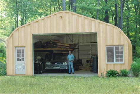 Build Your Own Prefab Metal Garage Garage Prefab Metal Kits Garages Buildings Enclosed Carport