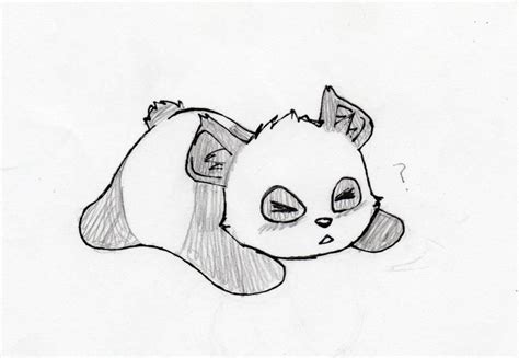 Panda Oof Sketch By Adrena Lynne On Deviantart Panda Sketch Cute