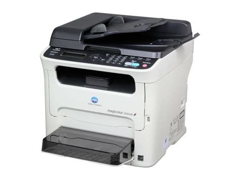 The software end user license agreement is displayed. KONICA MINOLTA magicolor 1690MF Printer - Newegg.com