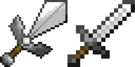 Minecraft Iron Sword Transparent Download Free Png Images