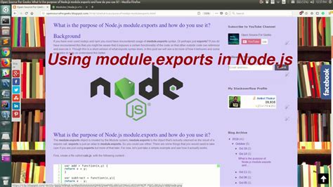 What Is The Purpose Of Nodejs Moduleexports And How Do You Use It