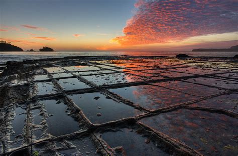 Tessellated Pavement Sunrise Landscape Jj Harrison Flickr