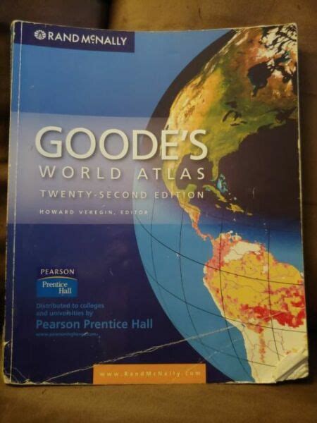 Goodes World Atlas 22nd Edition For Sale Online Ebay