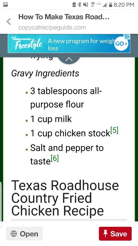 Dinner at texas autora texas roadhouse. Texas Roadhouse country gravy | Country fried chicken ...