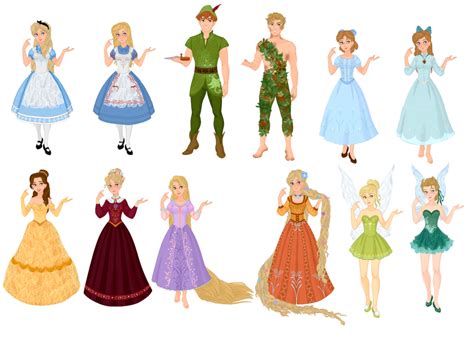 Disney Characters Vs Fairytale Characters Ii By On Deviantart
