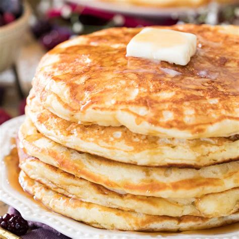 The Best Buttermilk Pancakes Recipe Sugar Spun Run