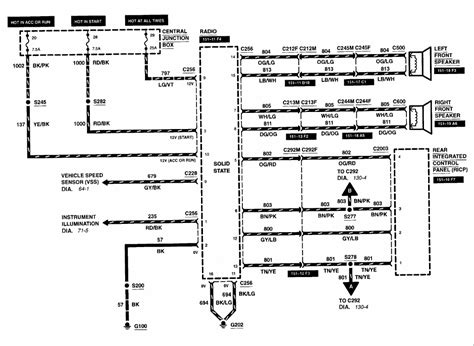 Solved - 1998 - 2002 Ford Explorer Stereo Wiring Diagrams ARE HERE