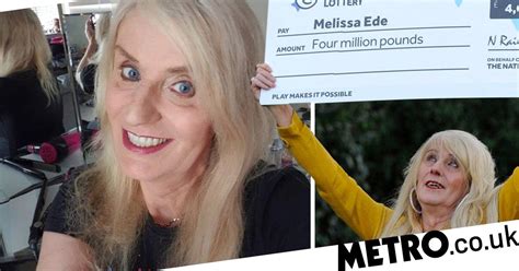 Transgender National Lottery Winner Melissa Ede Dies At 58 Metro News