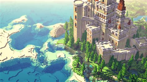 Big Castle Map Minecraft Nommuseum
