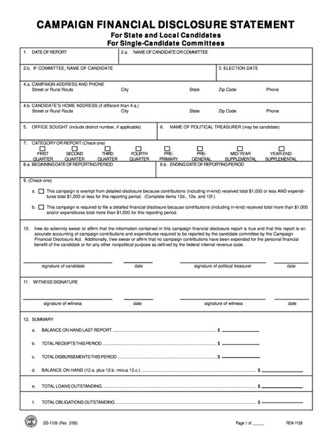 Form 1109 Fill Out And Sign Printable Pdf Template Signnow
