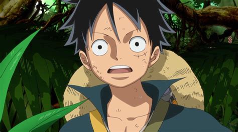 Strong World Luffy Lost In The Jungle Anime One Piece Anime Monkey
