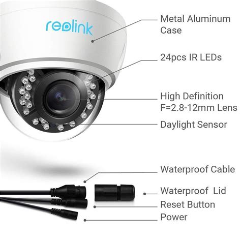 Camera connection diagram poe ip. Reolink RLC-422-5MP IP-camera kopen? | CameraNU.nl