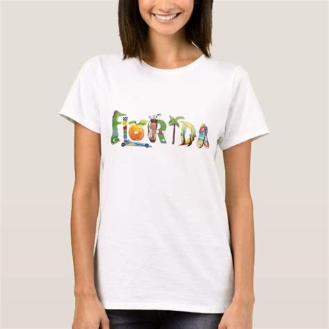 Florida T Shirt Women Fall Shirts Mom Shirts Cool T Shirts Funny T