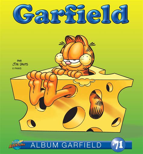 Livre Garfield N° 71 Messageries Adp