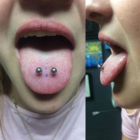 Horizontal Tongue Piercings Guide And Images Authoritytattoo