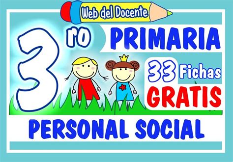 Personal Social Tercer Grado De Primaria 33 Fichas