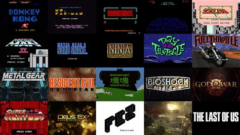 A Brief History Of Video Game Title Design — Art Of The Title