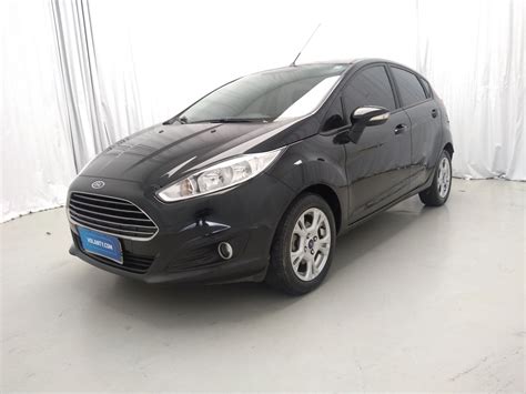 Ford Fiesta 16 Se Hatch 16v Manual 2014 Preto Com 43500km Em Sp