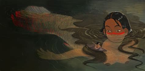 Big Mermaid Iara Is A Mermaid From Brazilian Mythology Like A Normal